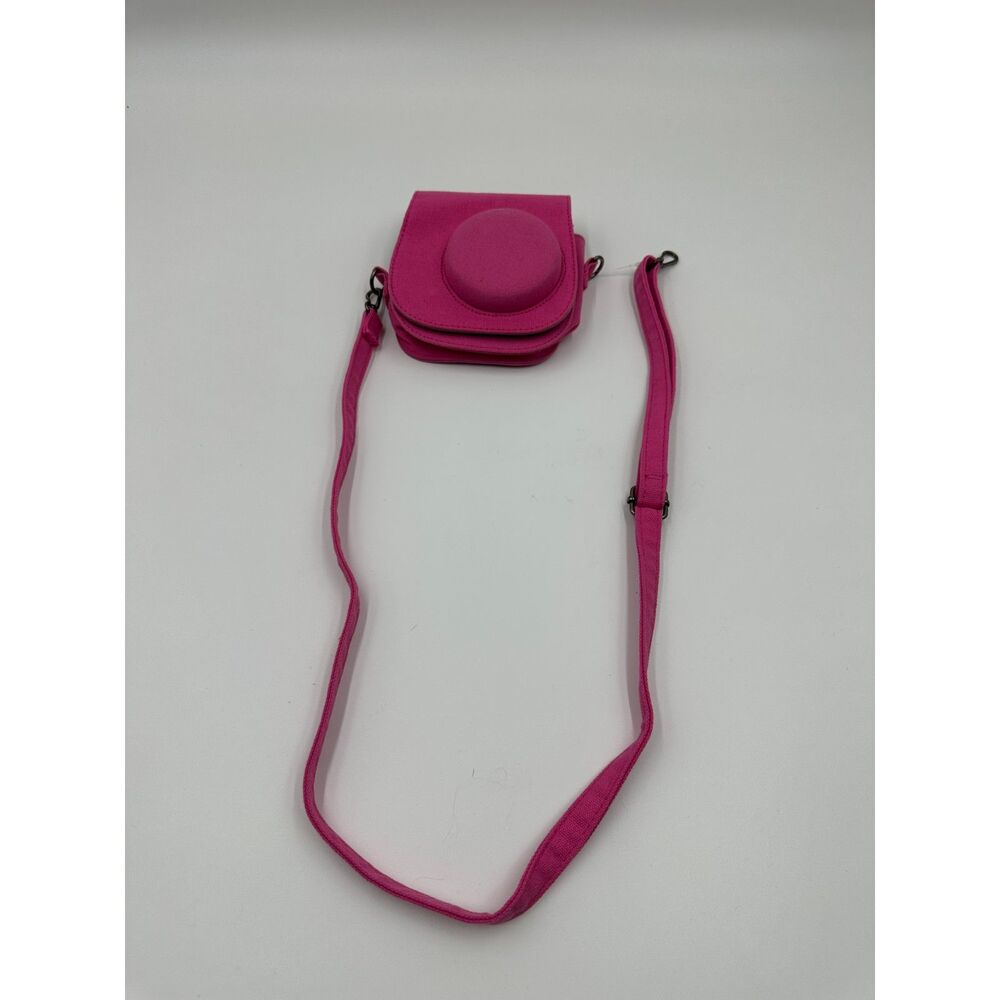 Fujifilm Instax Mini Instant Camera Canvas Case Adjustable Strap Detachable Top - Picture 6 of 7